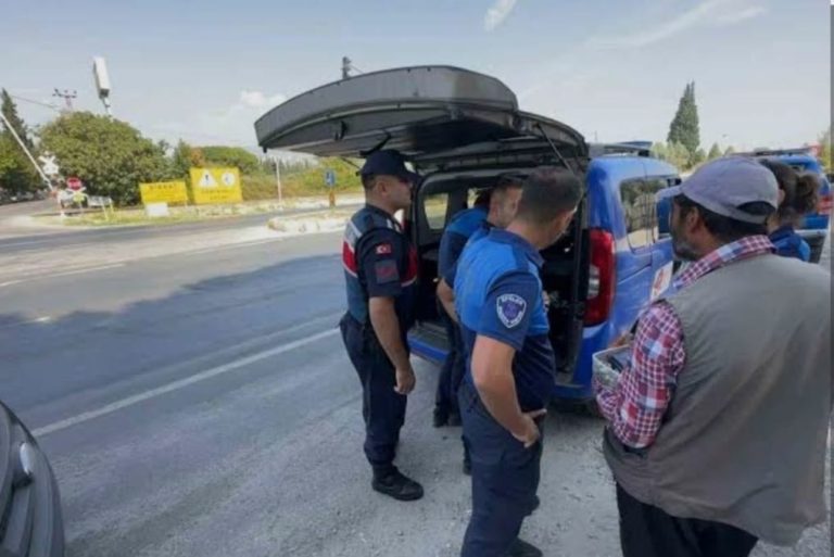 Dilencilik yapan 3 kişiye para cezası