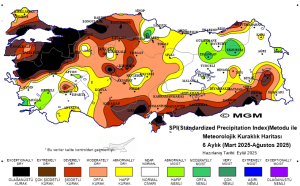 Yozgat “çok şiddetli kurak” kategorisinde