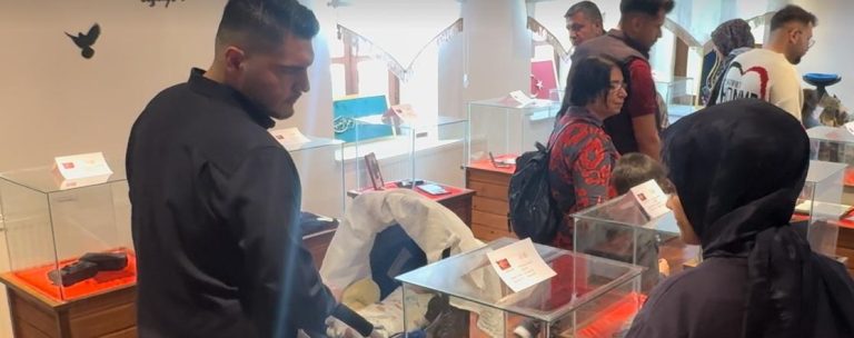 Yozgat’ta ilk defa açılan şehitler sergisi yoğun ilgi görüyor