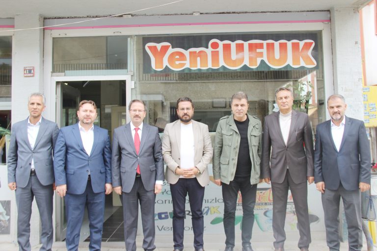 Gazetemize hayırlı olsun ziyaretleri devam ediyor