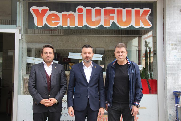 Gazetemize tebrik ziyaretleri devam ediyor