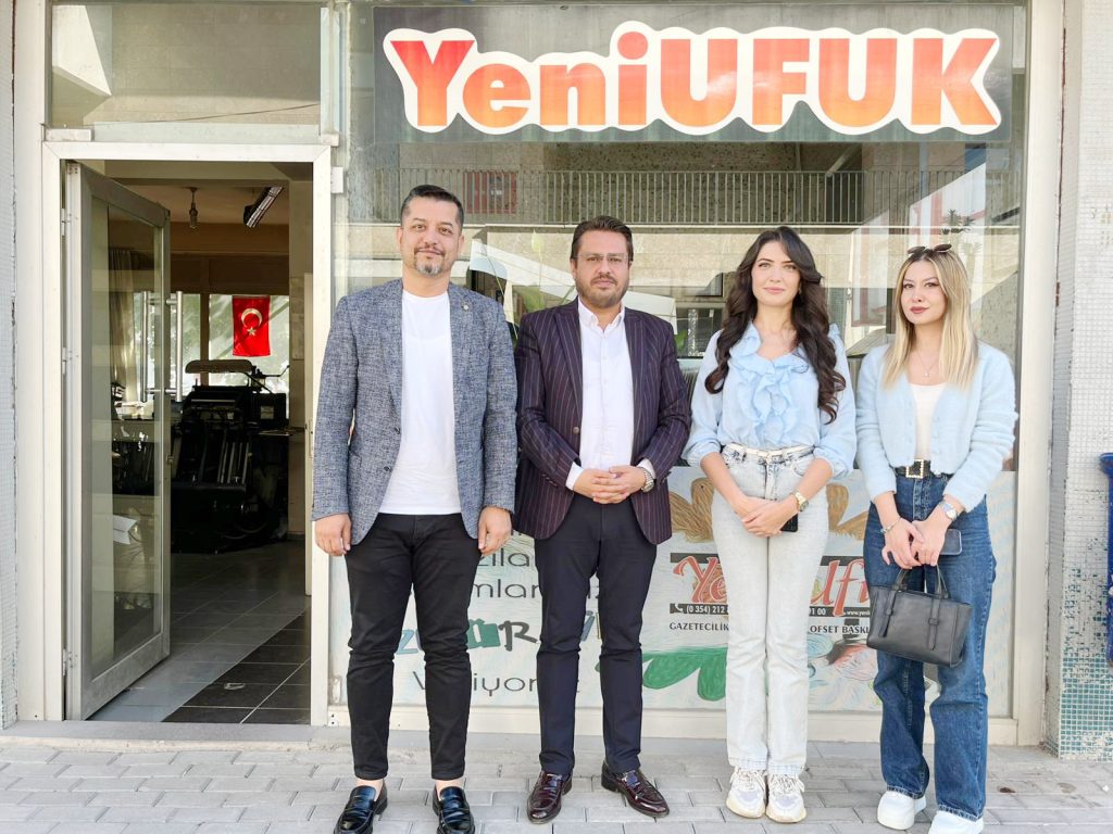 Gazetemize tebrik ziyaretleri devam ediyor