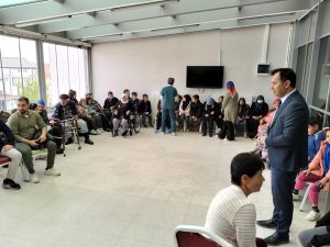 Miniklerden huzurevine anlamlı ziyaret