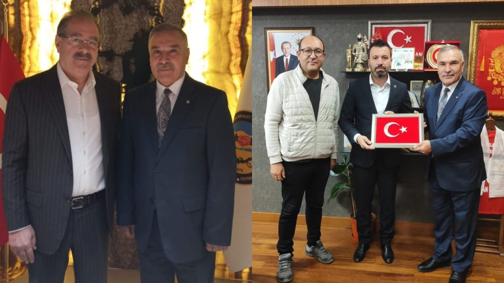 Kahraman’dan Akgül ve Şahan’a ziyaret