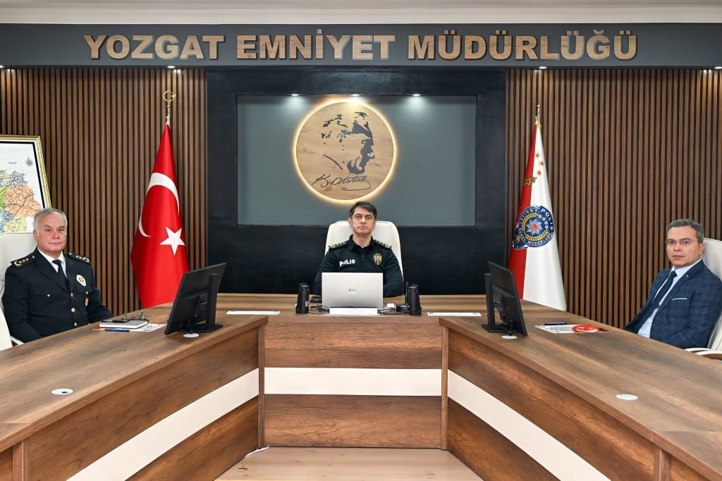 Yozgat Emniyet Müdürü Koç, VKS toplantısına katıldı