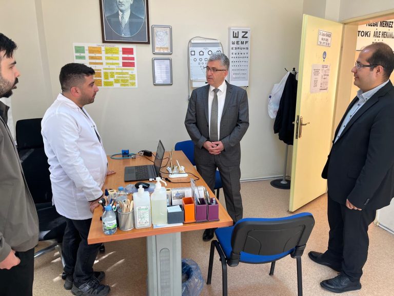 TOKİ ASM ve Acil Sağlık İstasyonu ziyaret edildi