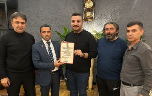 Barış Açıkgöz’den SHÇEK Spor’a moral desteği