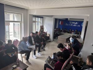 Yozgat Ülkü Ocakları’nda minik öğrencilerle eğitim buluşması