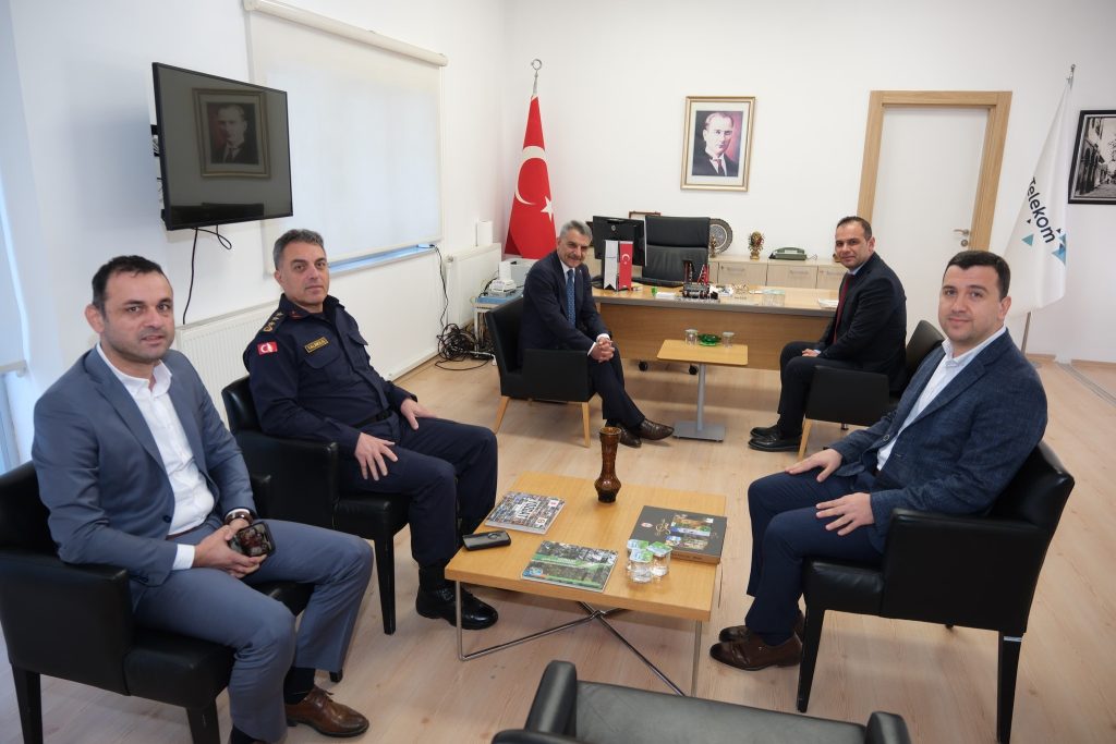 Vali Özkan’dan Türk Telekom İl Müdürlüğü’ne ziyaret