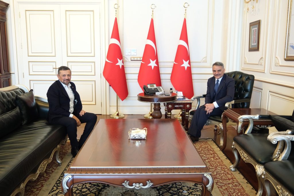 Milletvekili Ahmet Erbaş’tan Vali Özkan’a ziyaret