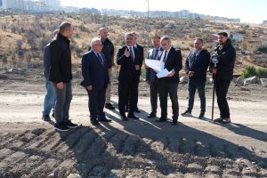 Vali Özkan, Projeleri yerinde inceledi