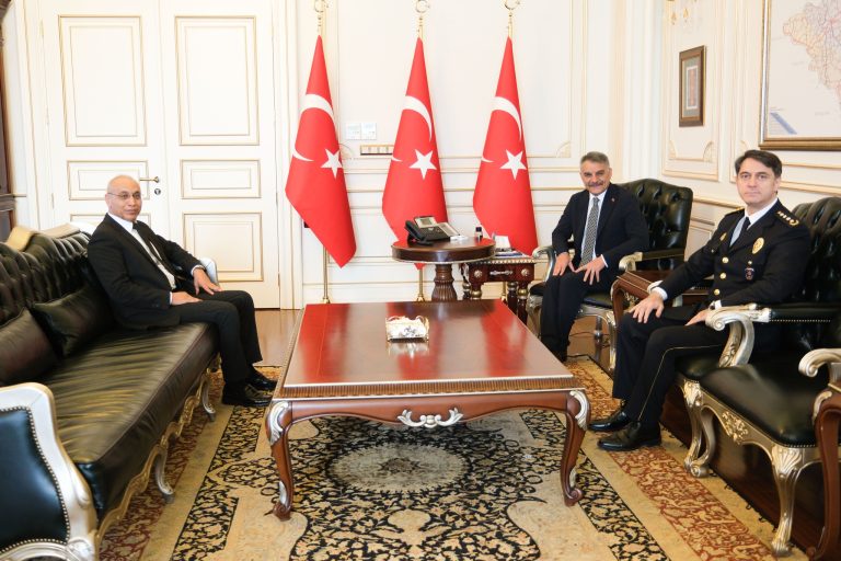 Emniyet Genel Müdür Yardımcısı Kaya’dan Vali Özkan’a ziyaret