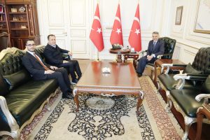 Osman ve Bilal Şahin’den Vali Özkan’a ziyaret