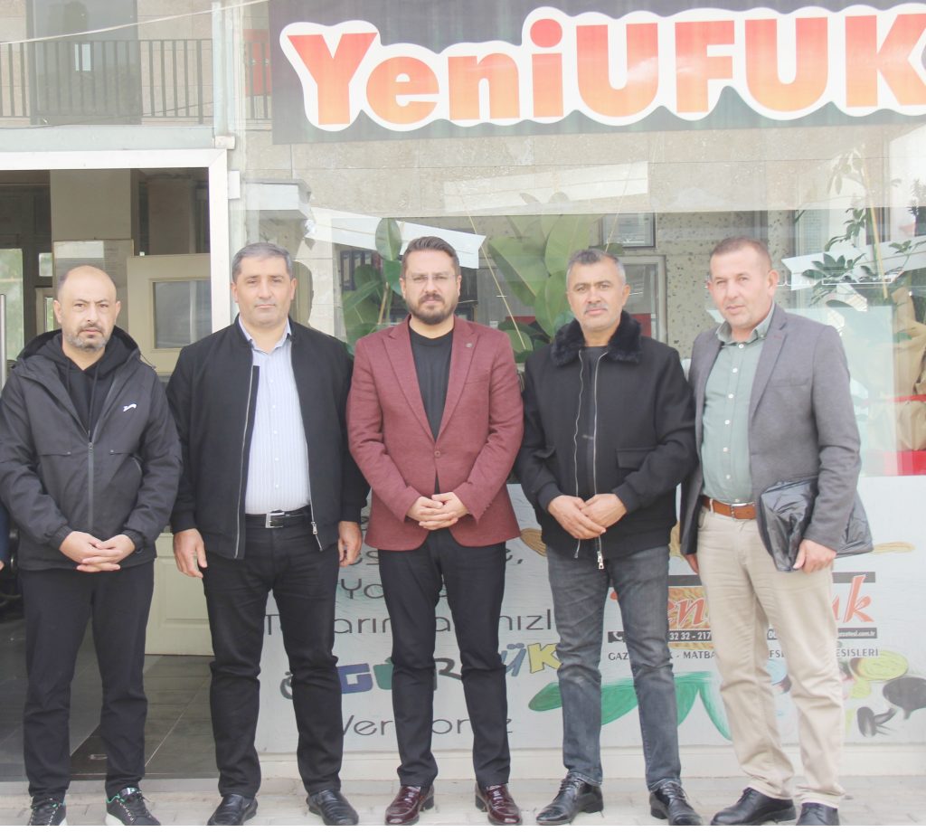 Muhtarlardan gazetemize hayırlı olsun ziyareti