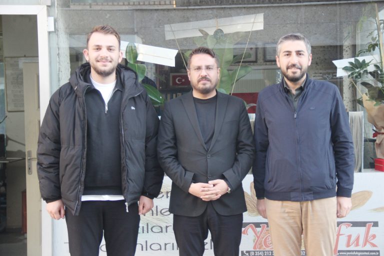 Gazetemize tebrik ziyaretleri devam ediyor