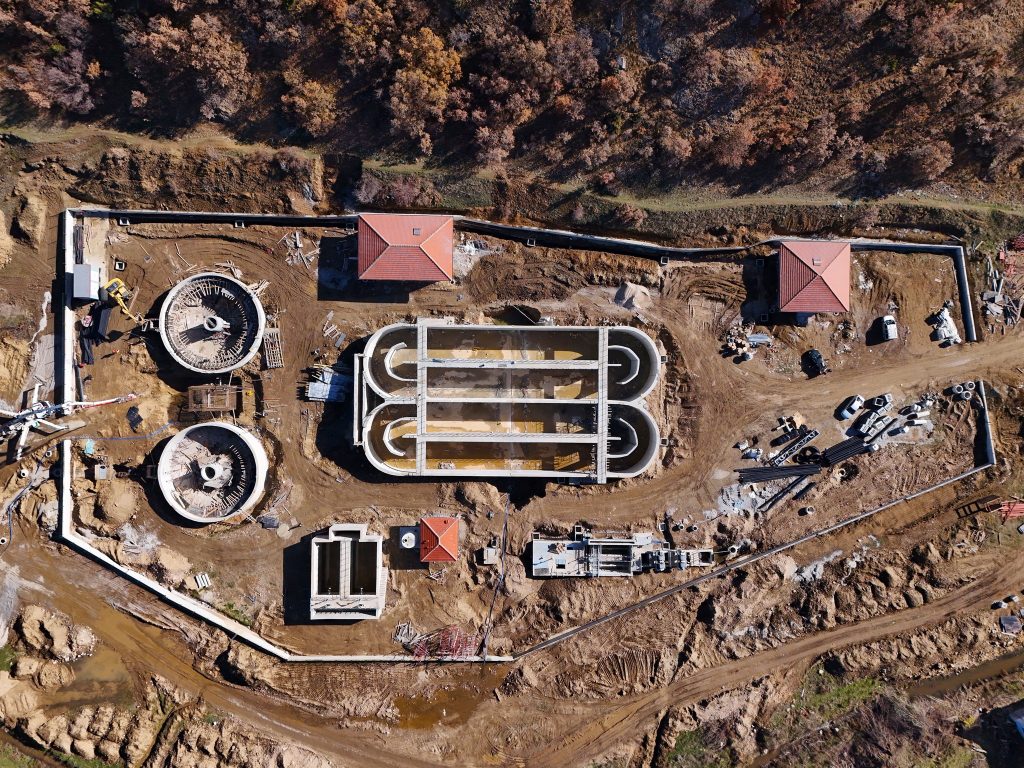 Atık Su Tesisi yüzde 85 tamamlandı