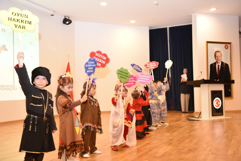 Çocuklar farkındalık etkinliğinde buluştu