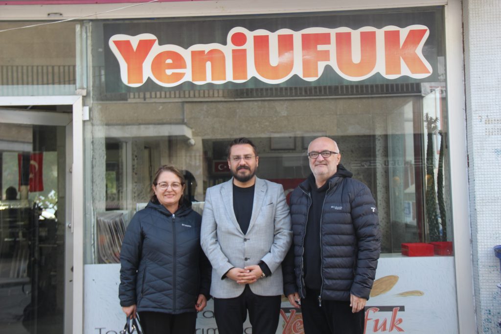 Yıldırım çiftinden gazetemize ziyaret