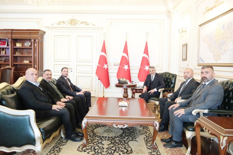 MHP İl Başkanlarından Vali Özkan’a ziyaret