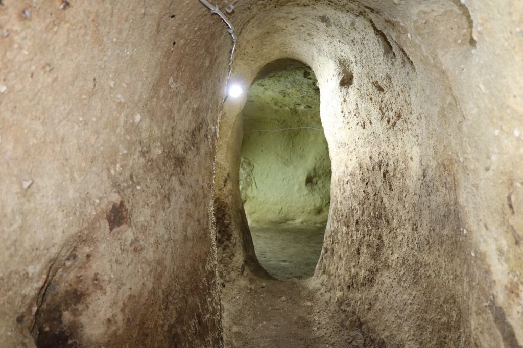 Tarihi yeraltı şehri ziyarete hazır