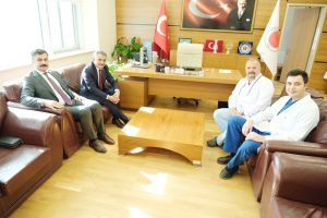 Vali Özkan’dan hastane ziyareti