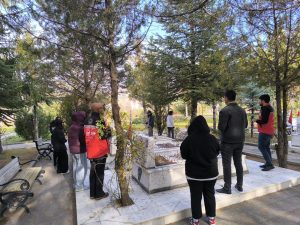 Çocuklardan şehit ailelerine vefa