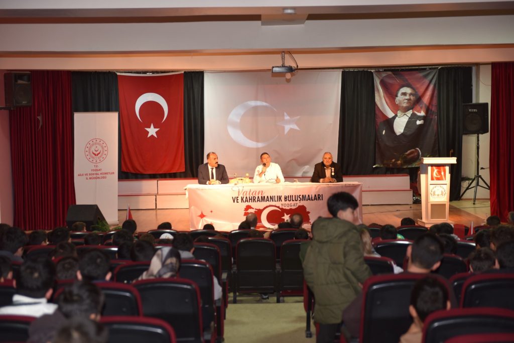 Gazilerden gençlere vatan sevgisi dersi