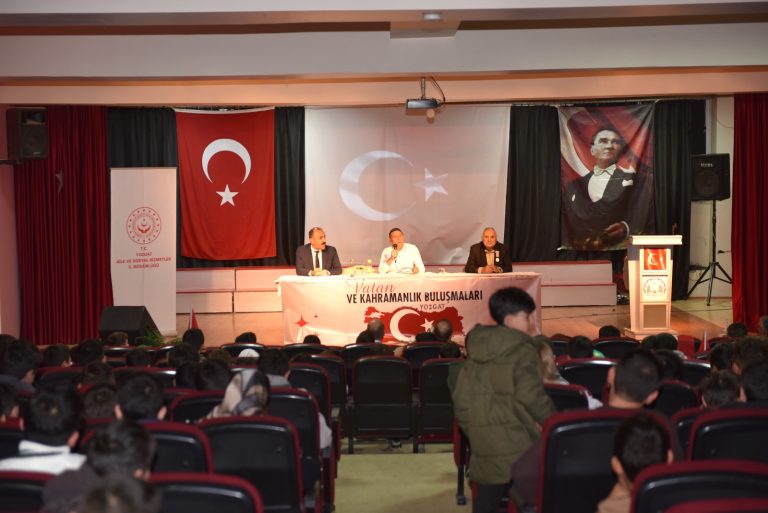 Gazilerden gençlere vatan sevgisi dersi