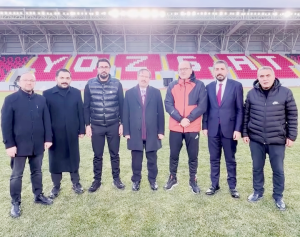 Yozgat Bozok Stadyumu ilk resmi maçına hazırlanıyor