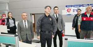 İl Emniyet Müdürü Koç’tan 112 Acil Çağrı Merkezi’ne ziyaret