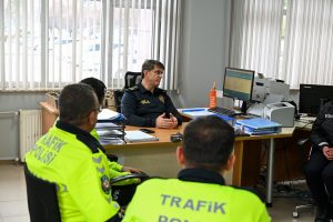 Çalışmaları yerinde inceledi