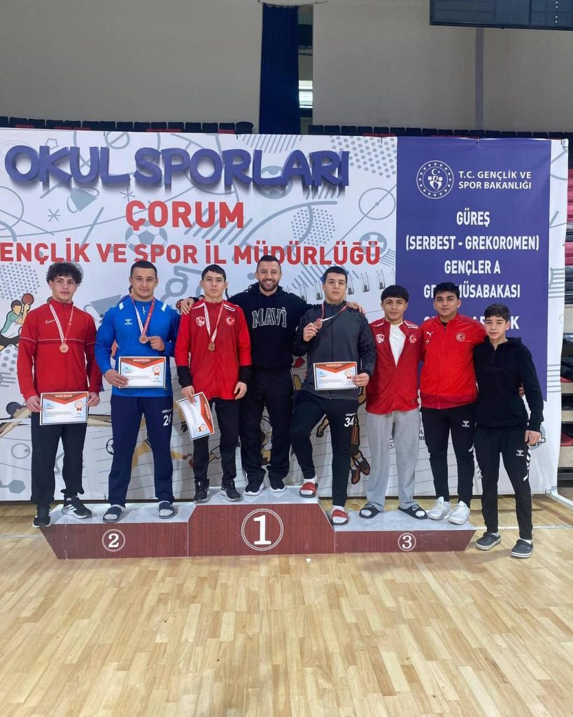 Yozgat güreşte il üçüncüsü oldu