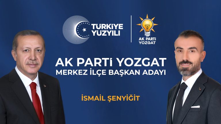 Şenyiğit AK Parti Yozgat Merkez İlçe Başkanlığı adaylığını açıkladı