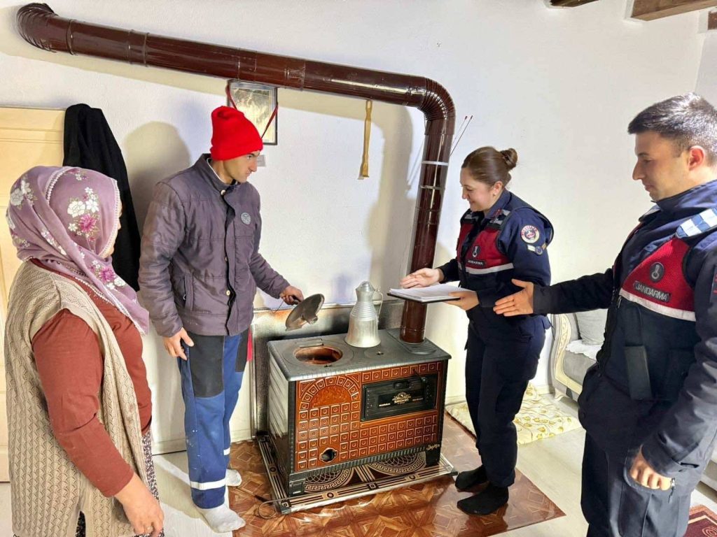 Jandarmadan soba zehirlenmesi uyarısı