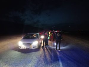 Jandarma uygulamasında 13 araç trafikten men edildi