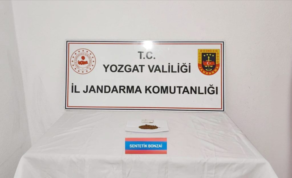 Bonzai ile yakalanan şüpheli gözaltına alındı