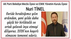 Tinel’den yeni yıl mesajı