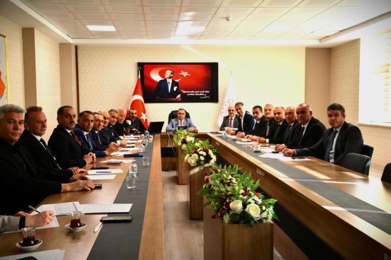 Hizmet alanı belirleme toplantısı yapıldı