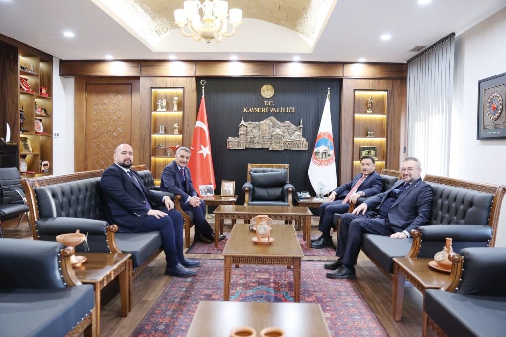 Vali Özkan’dan Kayseri’de işbirliği, taziye ve emniyet ziyareti
