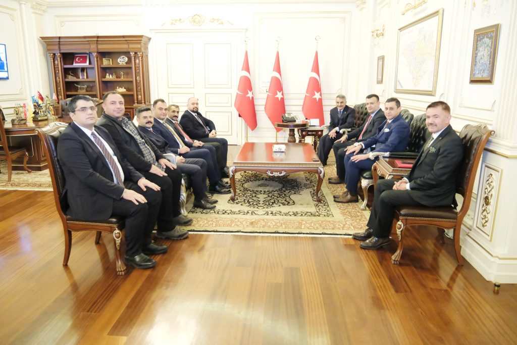 Yargı mensuplarından Vali Özkan’a ziyaret