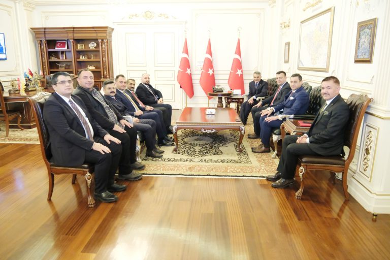 Yargı mensuplarından Vali Özkan’a ziyaret
