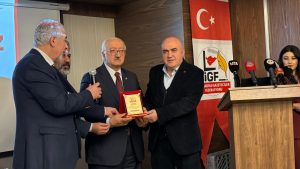 Kiracı, İGF Onursal Başkanlığına oybirliğiyle seçildi