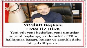 Başkan Öztürk’ten yeni yıl mesajı