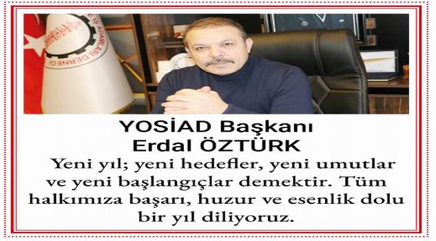 Başkan Öztürk’ten yeni yıl mesajı