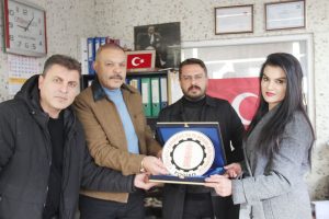 Öztürk ve İtik’ten gazetemize tebrik ziyareti 