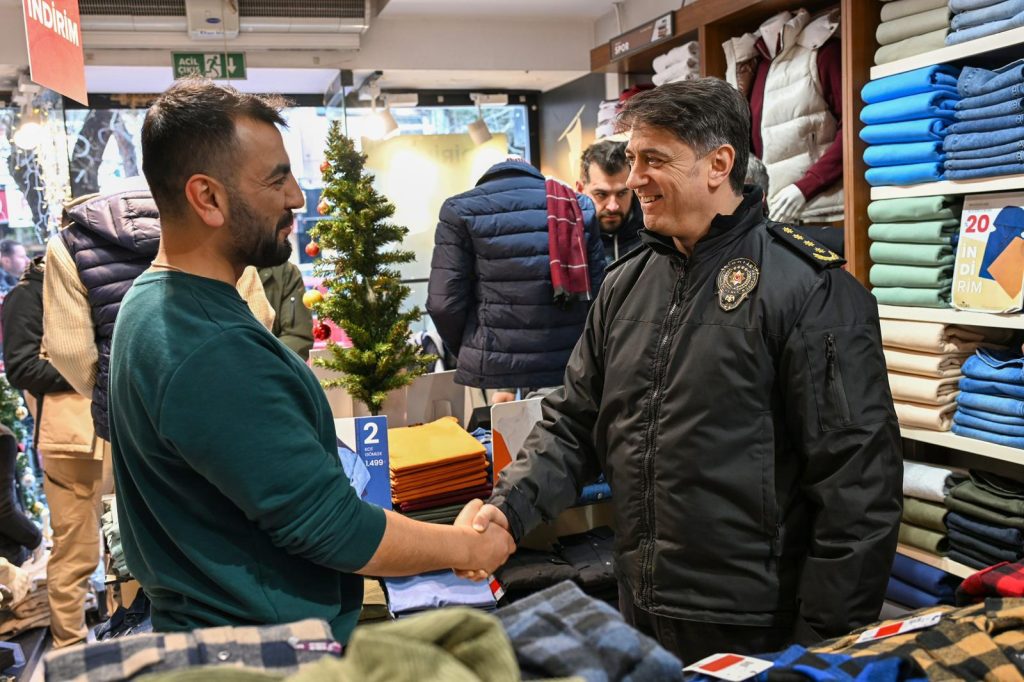 Emniyet Müdürü Koç’dan esnaf ziyareti