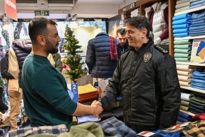 Emniyet Müdürü Koç’dan esnaf ziyareti