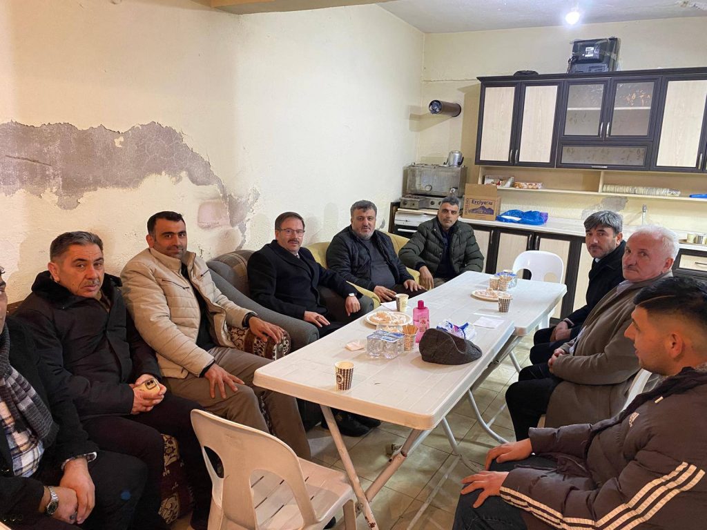 AK Parti teşkilatından taziye ziyaretleri