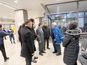 Başkan Kandemir’de sahadaydı