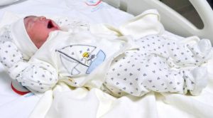 Yozgat’ta yeni yılın ilk bebeği Yaman Turan oldu